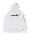 ＜ARTIST PROOF®＞GRUNGE ARTIST PROOF HOODIE WHITE