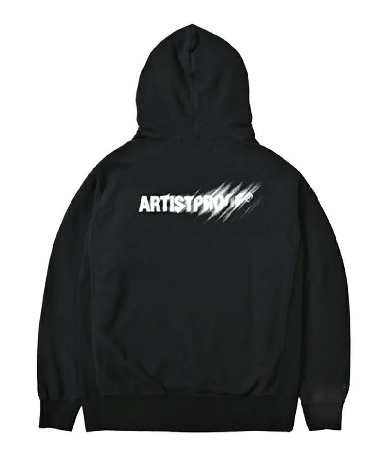 ＜ARTIST PROOF®＞GRUNGE ARTIST PROOF HOODIE BLACK