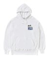 ＜ARTIST PROOF®＞BACK SIDE OF THE FRAME HOODIE WHITE