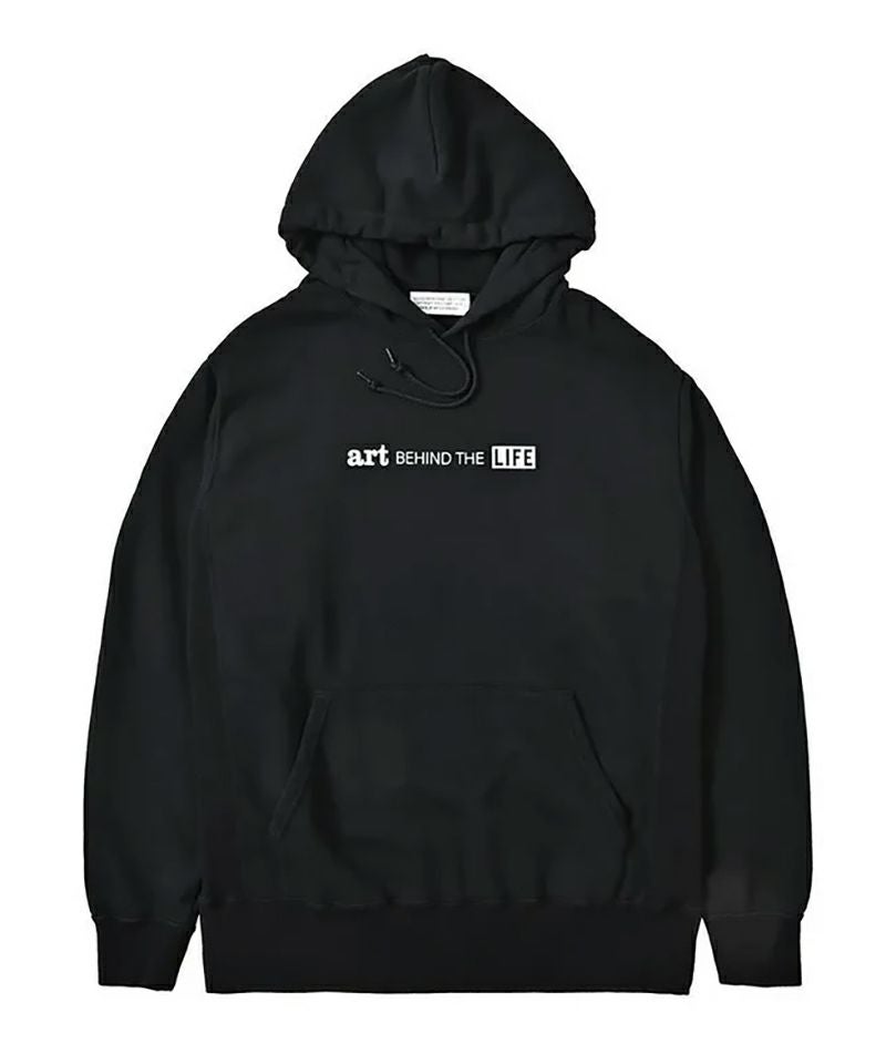 ＜ARTIST PROOF®＞ART BEHIND THE LIFE HOODIE BLACK