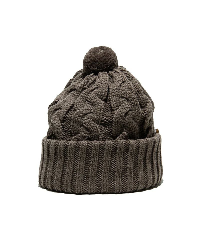 ＜THE H.W. DOG&CO＞BIG CABLE KNIT CAP
