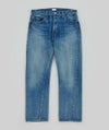 ＜CIOTA＞New Straight 5 Pocket Pants(Medium Dark Blue(Damage))