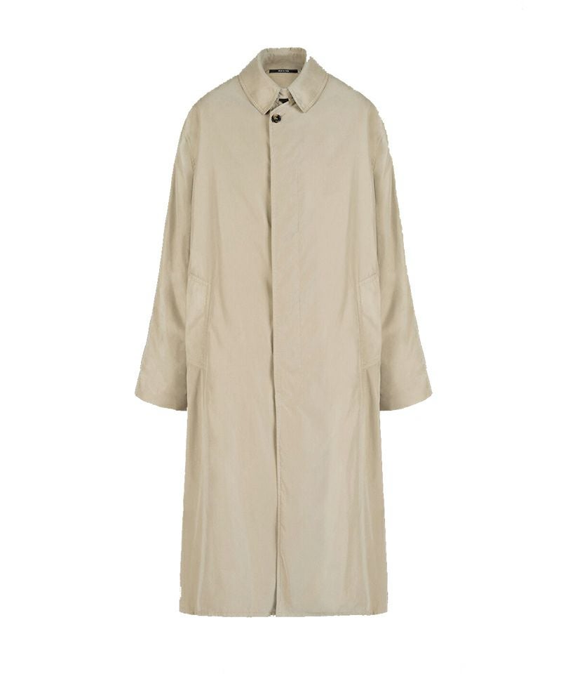 ＜Maison Margiela＞PEACHED COTTON TRENCH COAT