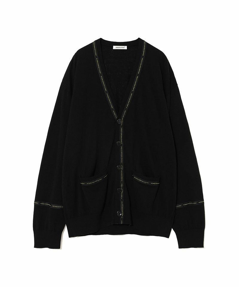 UNDERCOVER＞テープ コットンカーディガン | MAKES ONLINE STORE