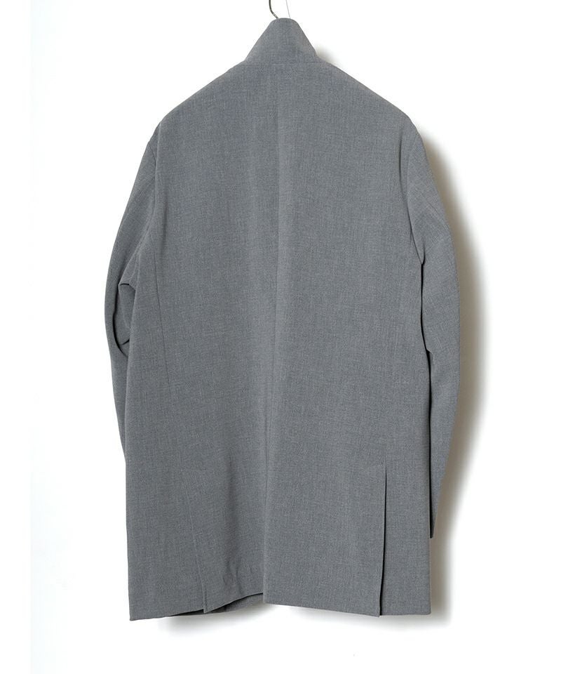 RAINMAKER＞DOUBLE CLOTH SHAWL COLLAR LONG JACKET | MAKES ONLINE STORE