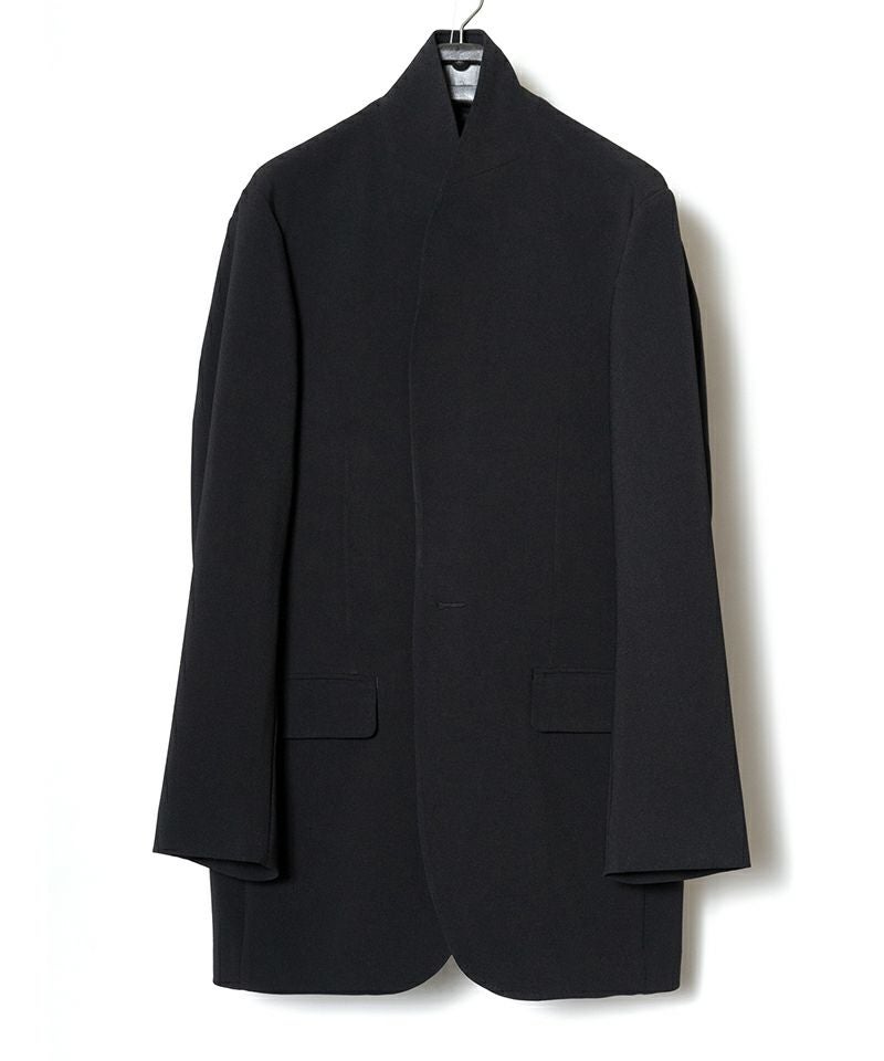 RAINMAKER＞DOUBLE CLOTH SHAWL COLLAR LONG JACKET | MAKES ONLINE STORE