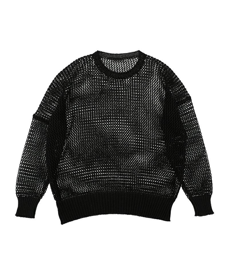 sulvam＞メッシュプルオーバーニット | MAKES ONLINE STORE
