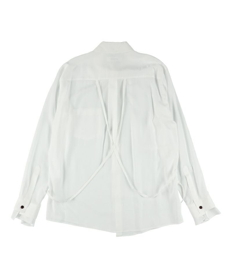 sulvam＞紐シャツカラーシャツ | MAKES ONLINE STORE