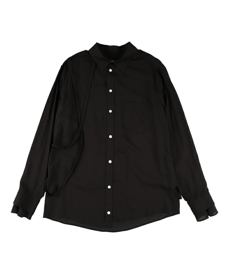 sulvam＞紐シャツカラーシャツ | MAKES ONLINE STORE