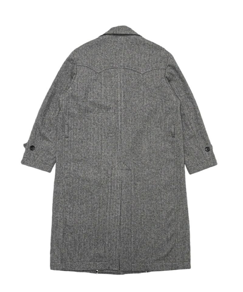 The letters ホースライディングコート S The Letters＞HORSE RIDING COAT -WOOL NYLON TWEED HERRINGBONE