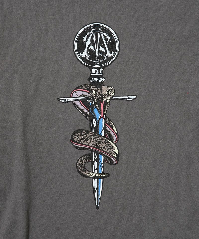MASSES＞T-SHIRT L/S CROSS SNAKE | MAKES ONLINE STORE