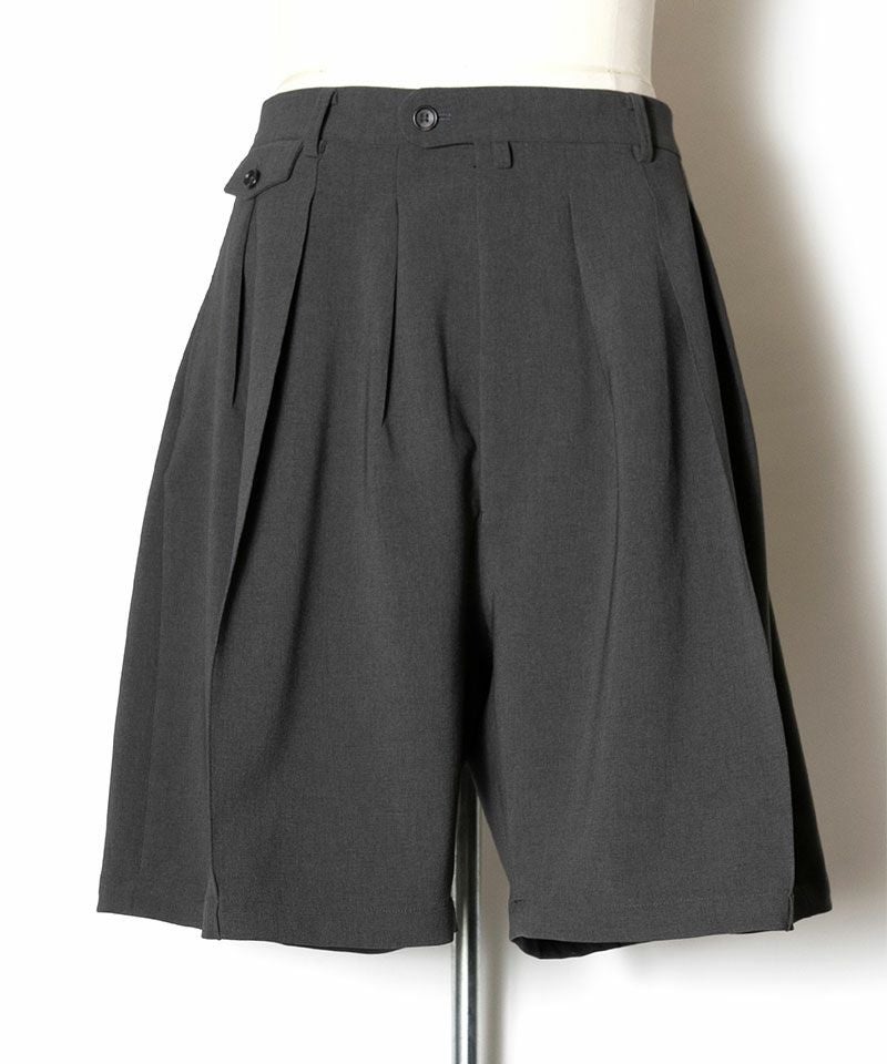 RAINMAKER＞DOUBLE CLOTH HAKAMA SHORTS | MAKES ONLINE STORE