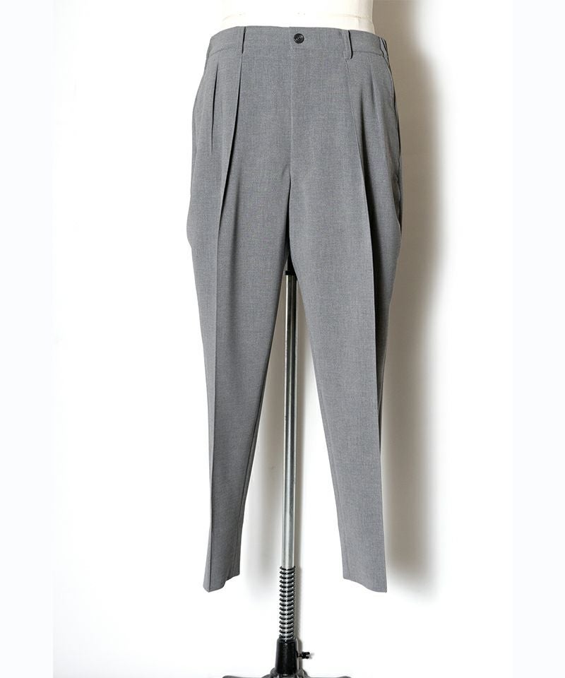 RAINMAKER＞DOUBLE CLOTH SHIRRING TROUSERS | MAKES ONLINE STORE