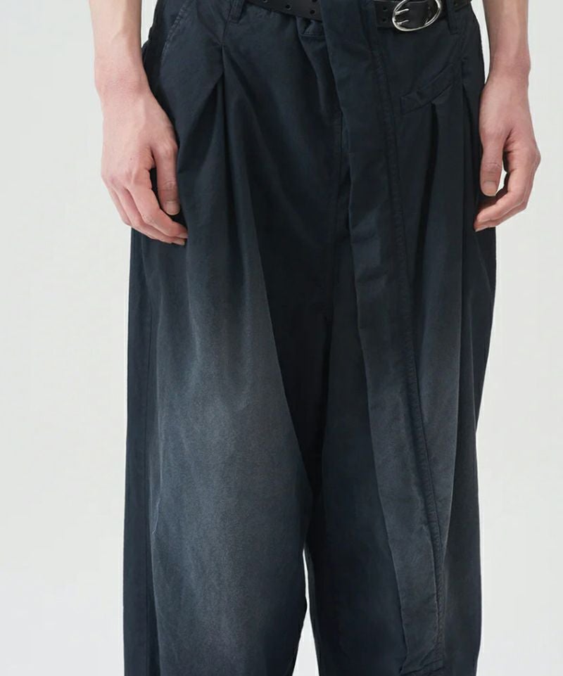 BED J.W. FORD＞Garment-dye parachute Pants | MAKES ONLINE STORE