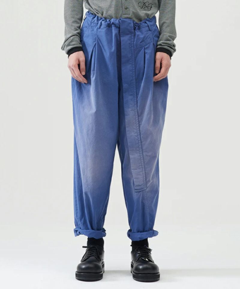 BED J.W. FORD＞Garment-dye parachute Pants | MAKES ONLINE STORE