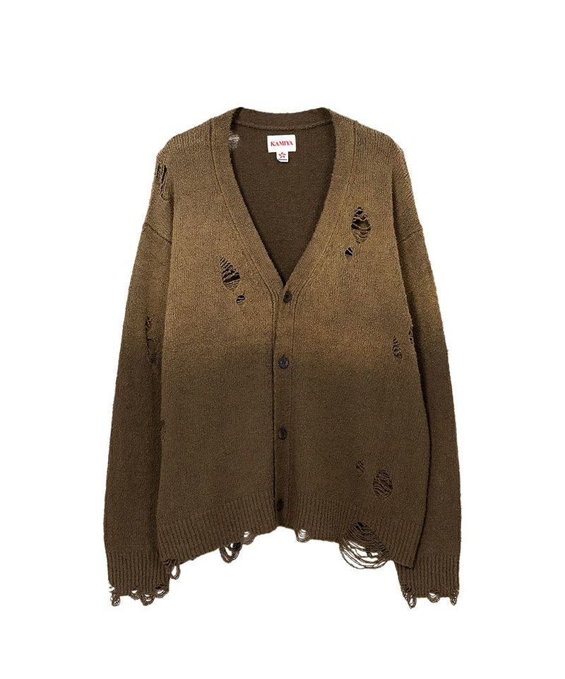 KAMIYA＞Sun-Fade Knit Cardigan | MAKES ONLINE STORE