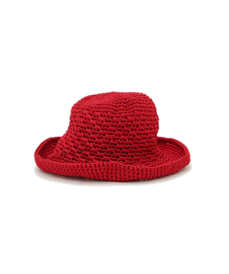 KIJIMA TAKAYUKI＞POLY HAND KNIT BUCKET HAT (KN-251104) | MAKES