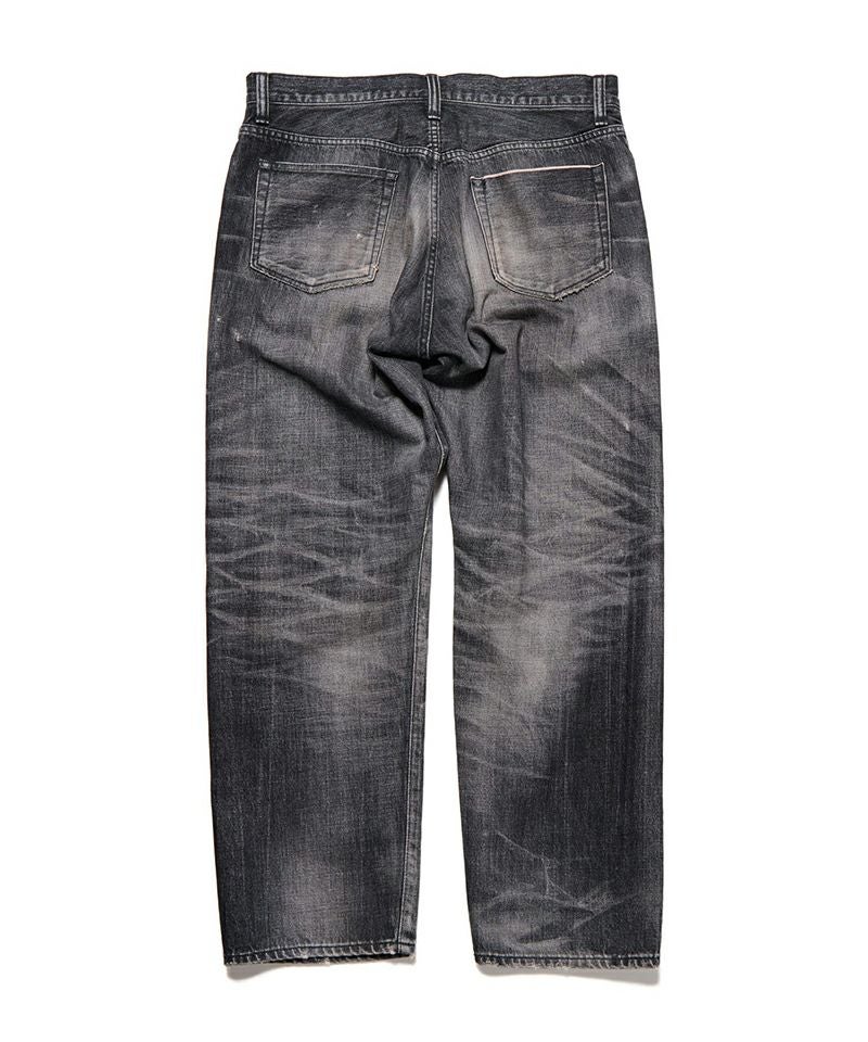 uniform experiment＞DAMAGED REGULAR FIT JEANS | MAKES ONLINE STORE