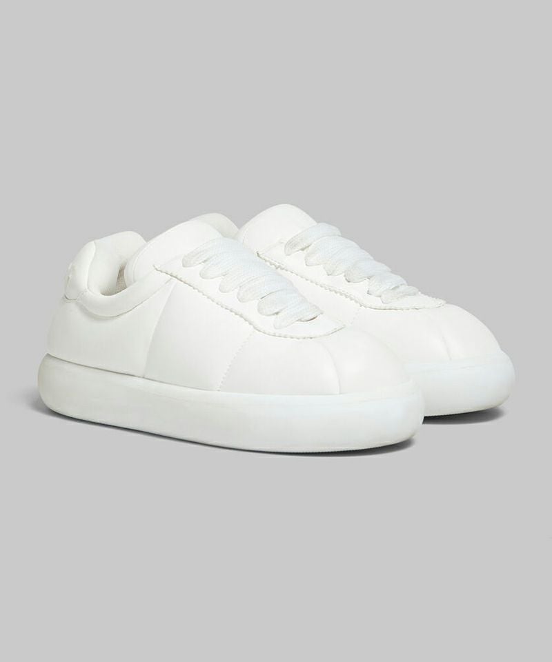 MARNI＞ホワイト レザー BIGFOOT2.0 スニーカー | MAKES ONLINE STORE