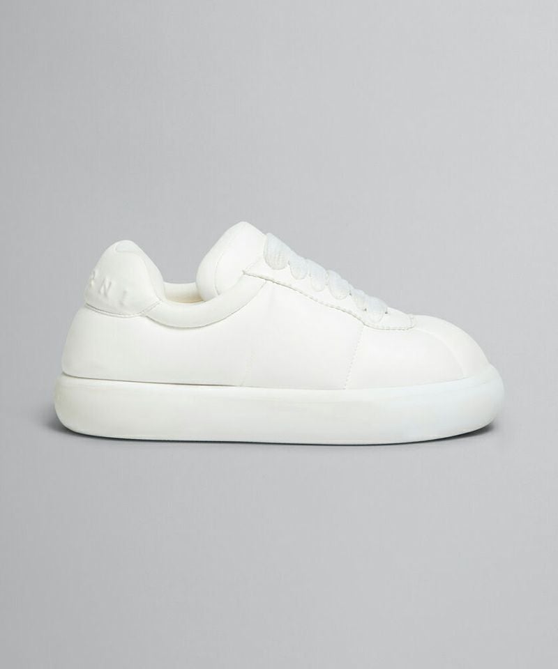 MARNI＞ホワイト レザー BIGFOOT2.0 スニーカー | MAKES ONLINE STORE