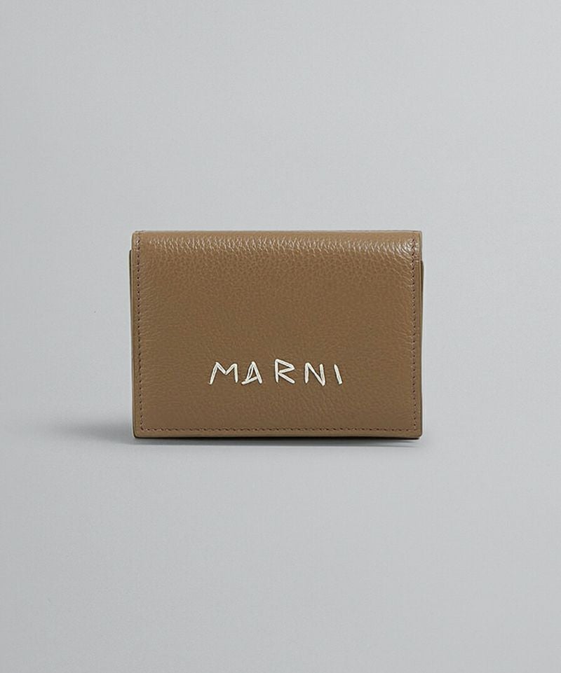 MARNI＞レザー製 三つ折りウォレット | MAKES ONLINE STORE