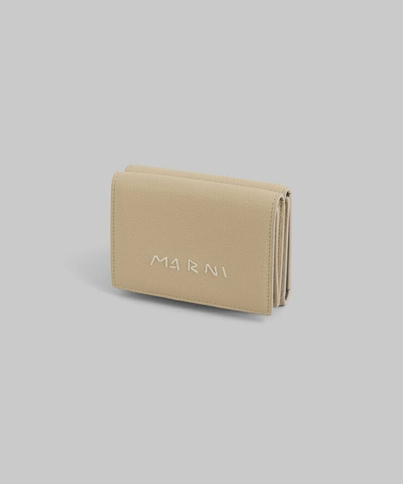 MARNI＞レザー製 三つ折りウォレット | MAKES ONLINE STORE