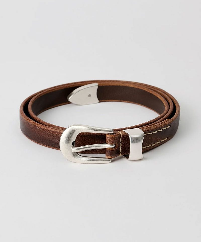 ＜OUR LEGACY＞BELT 2 CM(Brown Leather)