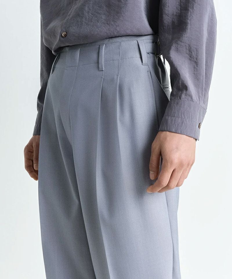 LEMAIRE＞PLEATED PANTS (PA1169LF414) | MAKES ONLINE STORE