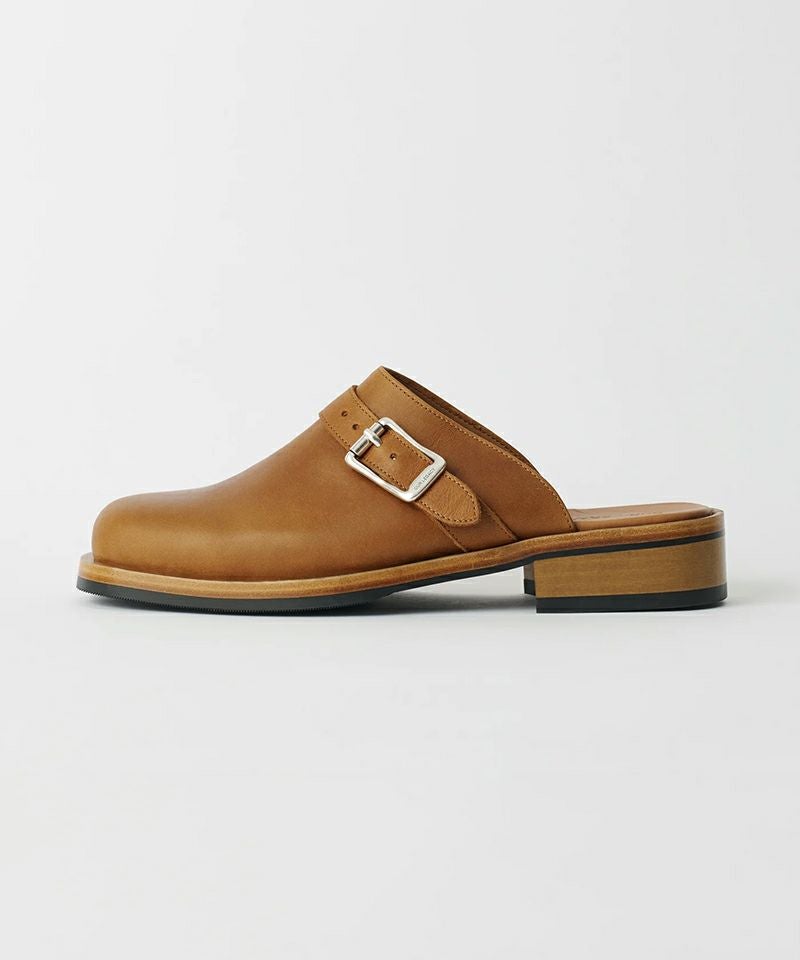 OUR LEGACY＞CAMION MULE -Burnt Sugar Leather | MAKES ONLINE STORE