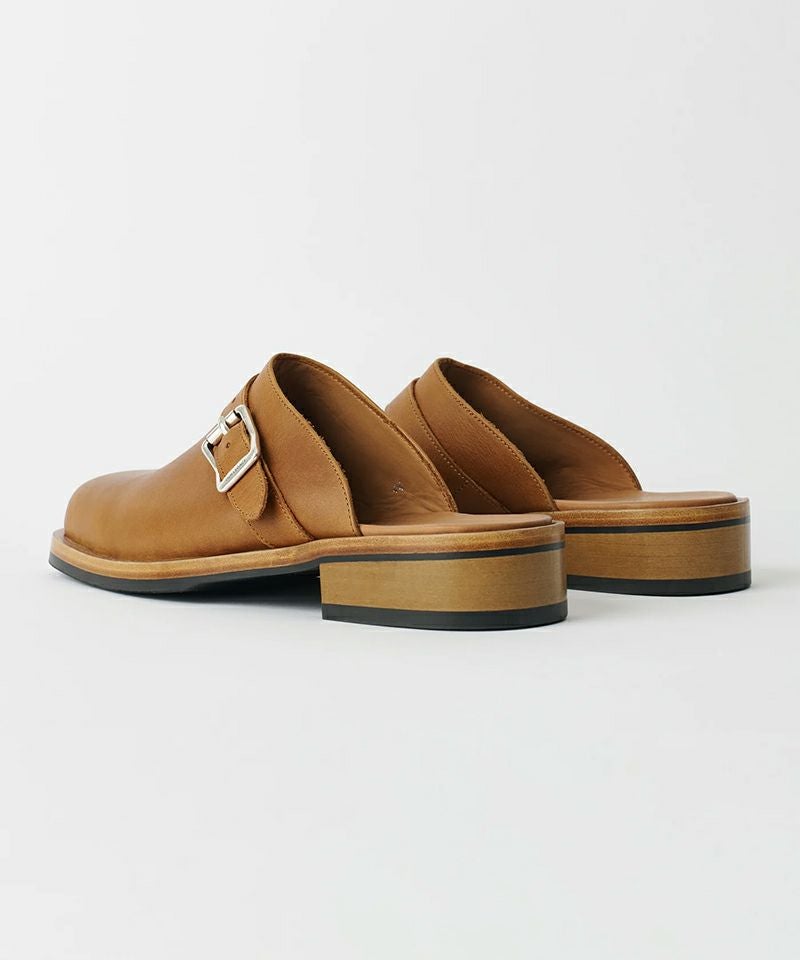 OUR LEGACY＞CAMION MULE -Burnt Sugar Leather | MAKES ONLINE STORE