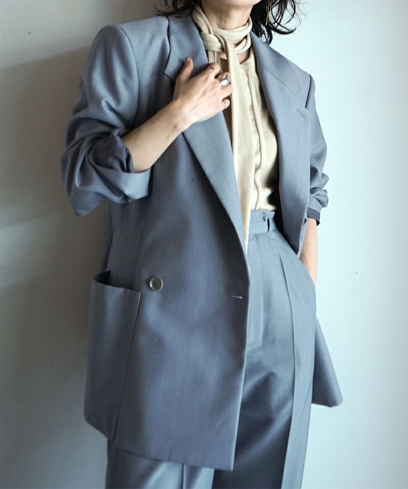 ジャケット・アウター LEMAIRE double breasted jacket LEMAIRE＞DOUBLE BREASTED TAILORED JACKET | MAKES ONLINE STORE
