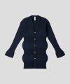 ＜CFCL＞FLUTED LONG CARDIGAN(NAVY)