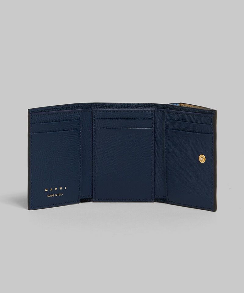 MARNI＞サフィアーノレザー製三つ折りウォレット | MAKES ONLINE STORE