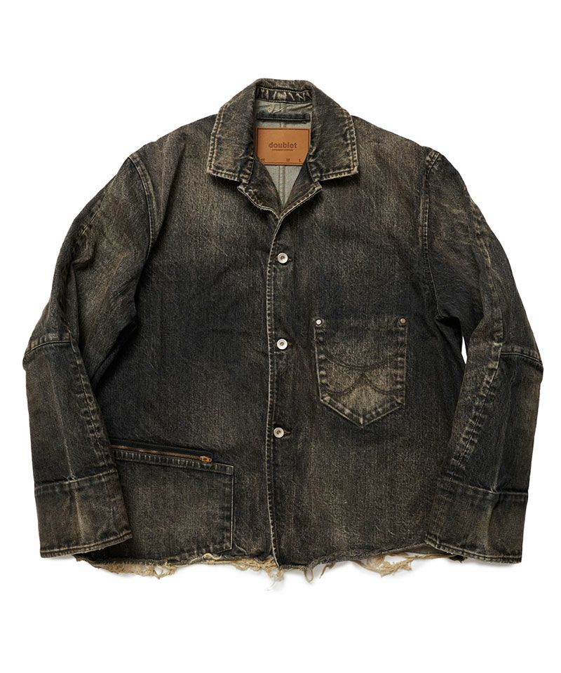 doublet＞USED FINISH DENIM JACKET | MAKES ONLINE STORE