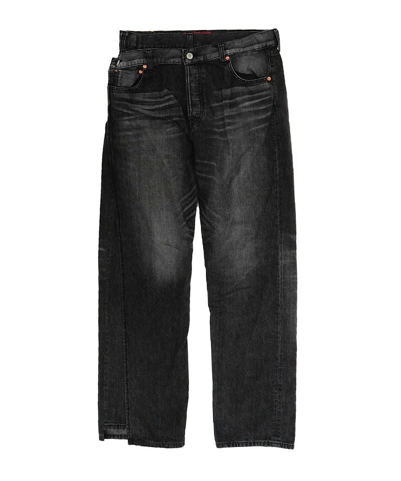 ＜JUNYAWATANABE MAN＞綿デニム 製品加工カスタマイズ Levi's Wネーム