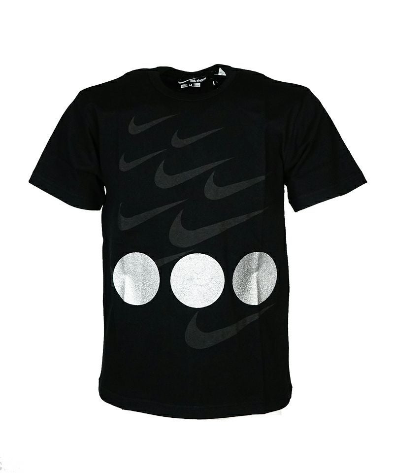 BLACK COMME des GARCONS＞綿天竺 NIKE プリント (1O-T103-052