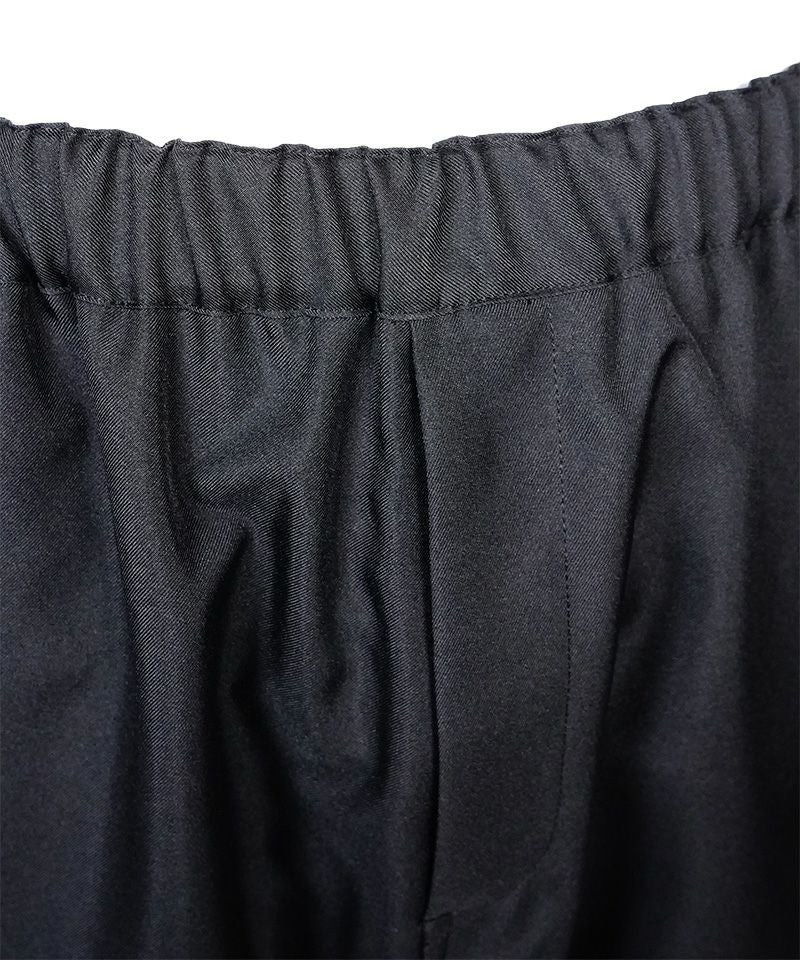 BLACK COMME des GARCONS＞エステルギャバジン パンツ (1O-P026-052