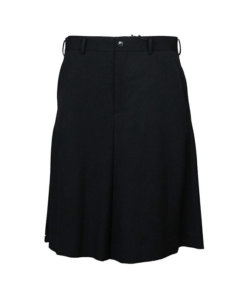 BLACK COMME des GARCONS バックギャバジン パンツ L BLACK COMME des GARCONS＞エステルギャバジン パンツ (1O-P026-052
