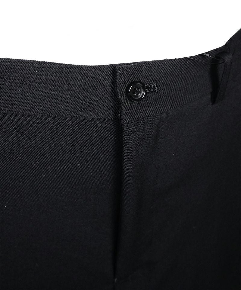 BLACK COMME des GARCONS＞ウールギャバジン パンツ (1O-P008-052