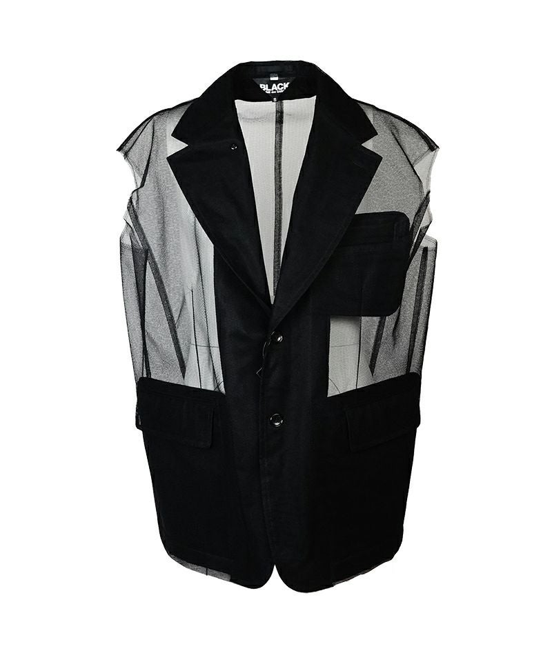 BLACK COMME des GARCONS＞ナイロンチュール (1O-J021-052) | MAKES