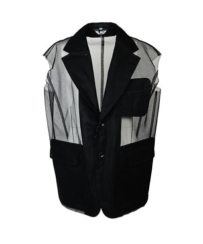 BLACK COMME des GARCONS＞ナイロンチュール (1O-J021-052) | MAKES 