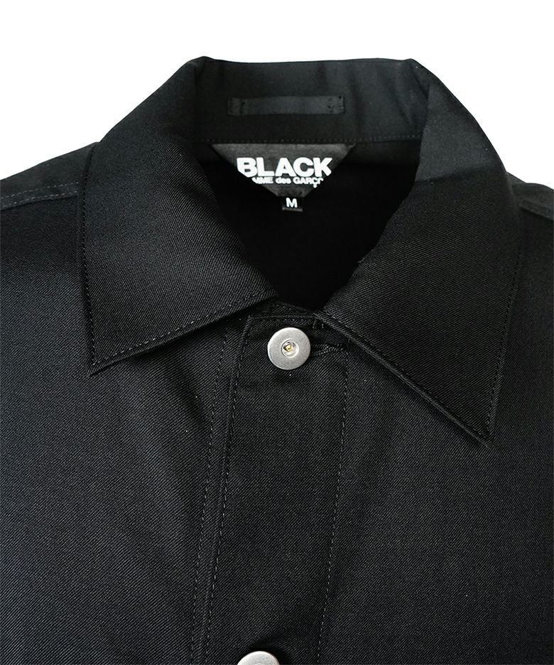 BLACK COMME des GARCONS＞ウールギャバジン ジャケット (1O-J017-052