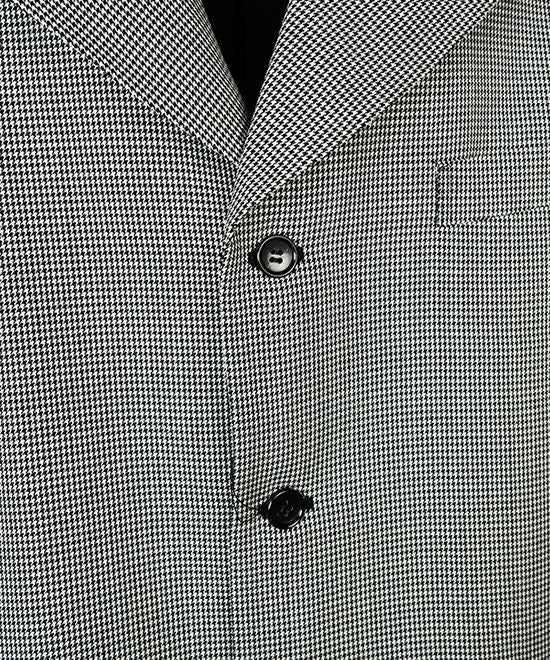 BLACK COMME des GARCONS＞ハードウール 千鳥格子 (1O-J011-052