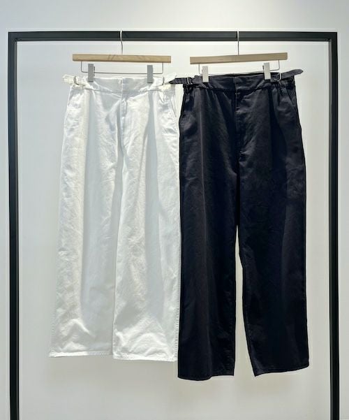 Y＞ORGANIC COTTON CHINO ADJUSTER TR | MAKES ONLINE STORE