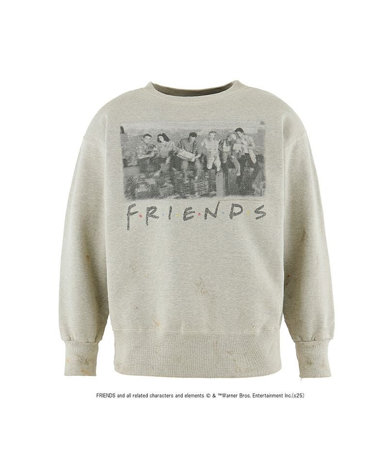 ＜SAINT MICHAEL＞FRD_CREW N SWEAT / FRIENDS/GRY