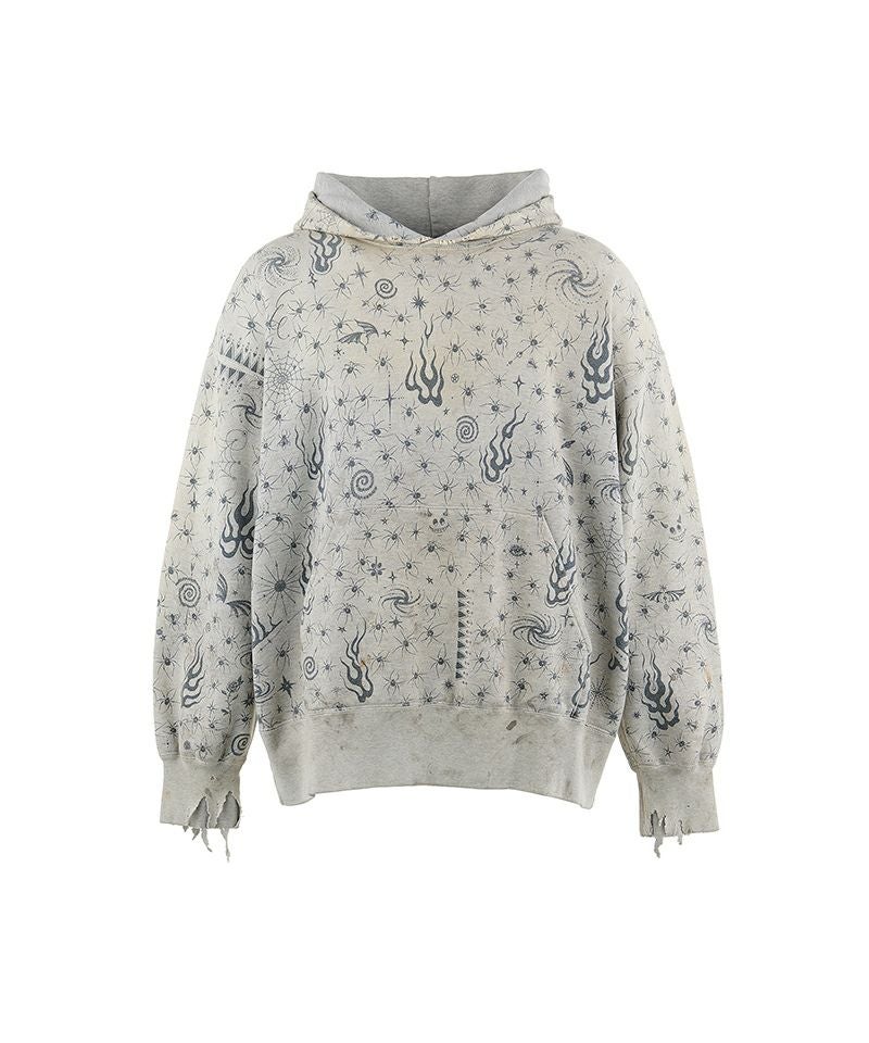SAINT MICHAEL＞DW_HOODIE / Dr.Woo / GRAY | MAKES ONLINE STORE