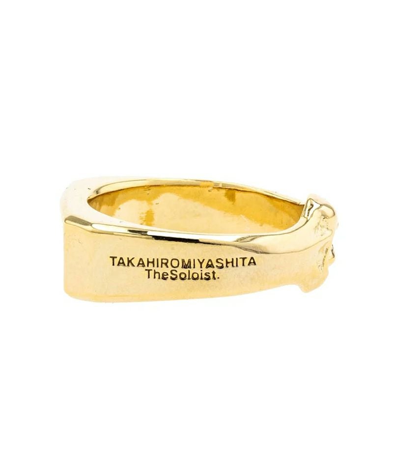 TAKAHIROMIYASHITATheSoloist.＞bone shaped signet ring.-S- | MAKES