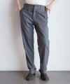  ＜FUMIKA＿UCHIDA＞ZIPPED HEM SLACKS(MIDDLE GREY)
