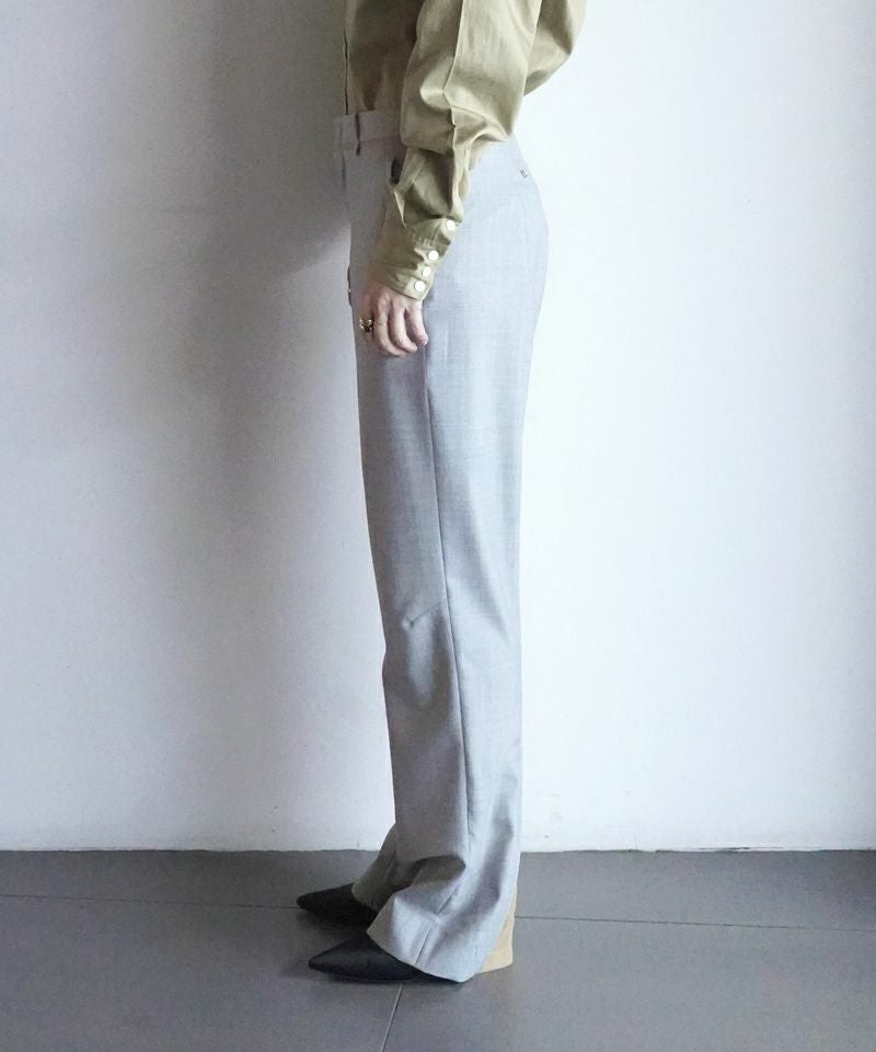 FUMIKA＿UCHIDA＞ZIPPED HEM SLACKS | MAKES ONLINE STORE