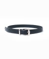 ＜YLÈVE＞LEATHER BUCKLED BELT